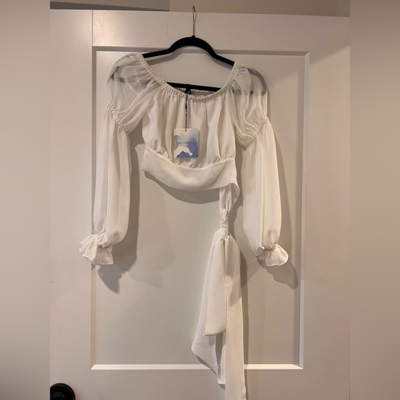 Sydney Top in White majorelle - Picture 4 of 6